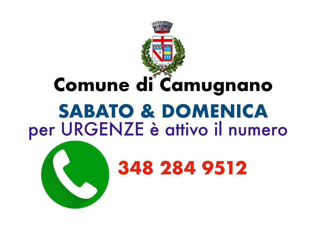 Numeri telefonici attivi per urgenze 
