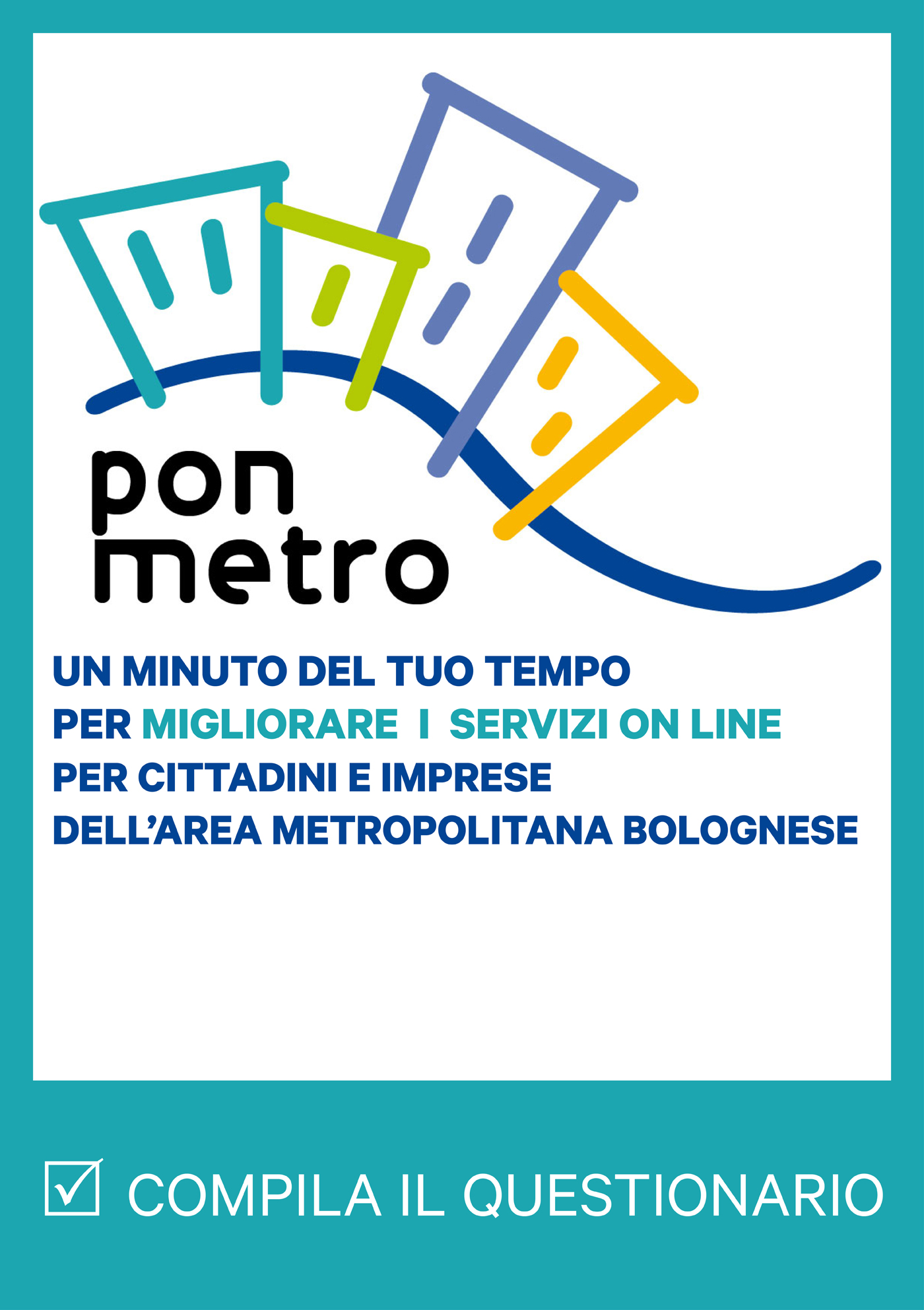 Questionario per i cittadini dei Comuni della città metropolitana di Bologna