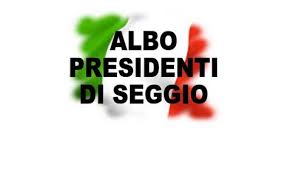 Aggiornamento dell'Albo delle persone idonee all'ufficio di presidente di seggio elettorale