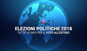 Elezioni politiche del 4 marzo 2018. Voto degli italiani residenti all'estero