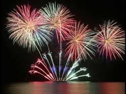 Fuochi d'Artificio sull'acqua - Lago di Suviana  