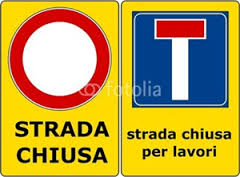 Avviso di chiusura totale strada Passo Zanchetto - Alto Reno Terme (Porretta Terme)