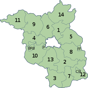 Brandenburg körzetei