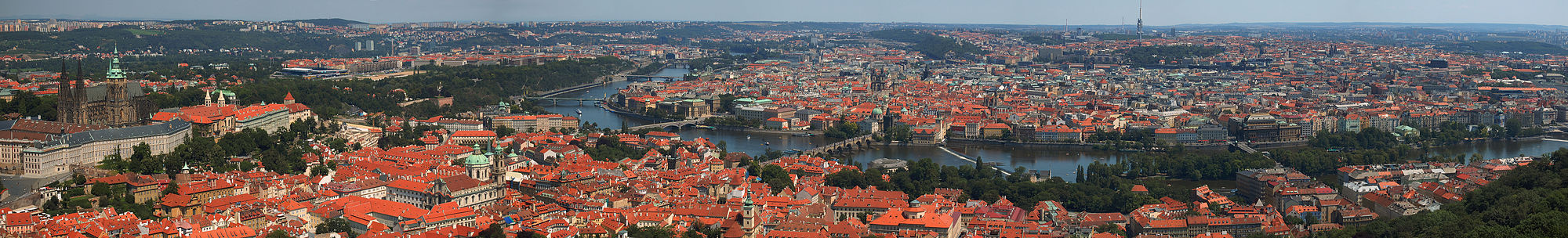 Panorámakép az óvárosról