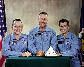 Edward White, Virgil Grissom, és Roger Chaffee