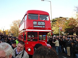 Az utolsó Routemaster visszatér a menetrend szerinti útjáról