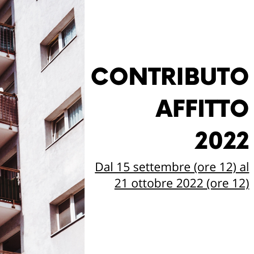 Domande Contributo Affitti 2022