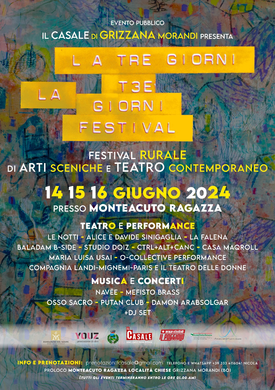 La T3e Giorni Festival a Monteacuto Ragazza