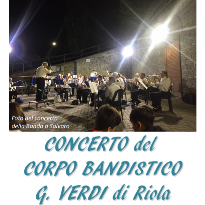 Concerto del Corpo bandistico G. Verdi di Riola