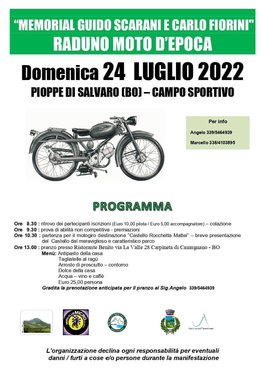 Domenica 24 luglio a Pioppe di Salvaro