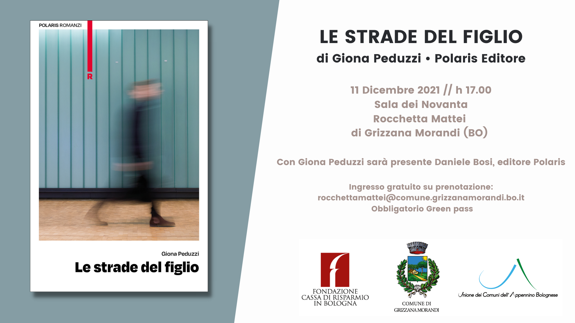 Presentazione del libro Le strade del figlio di Giona Peduzzi alla Rocchetta Mattei