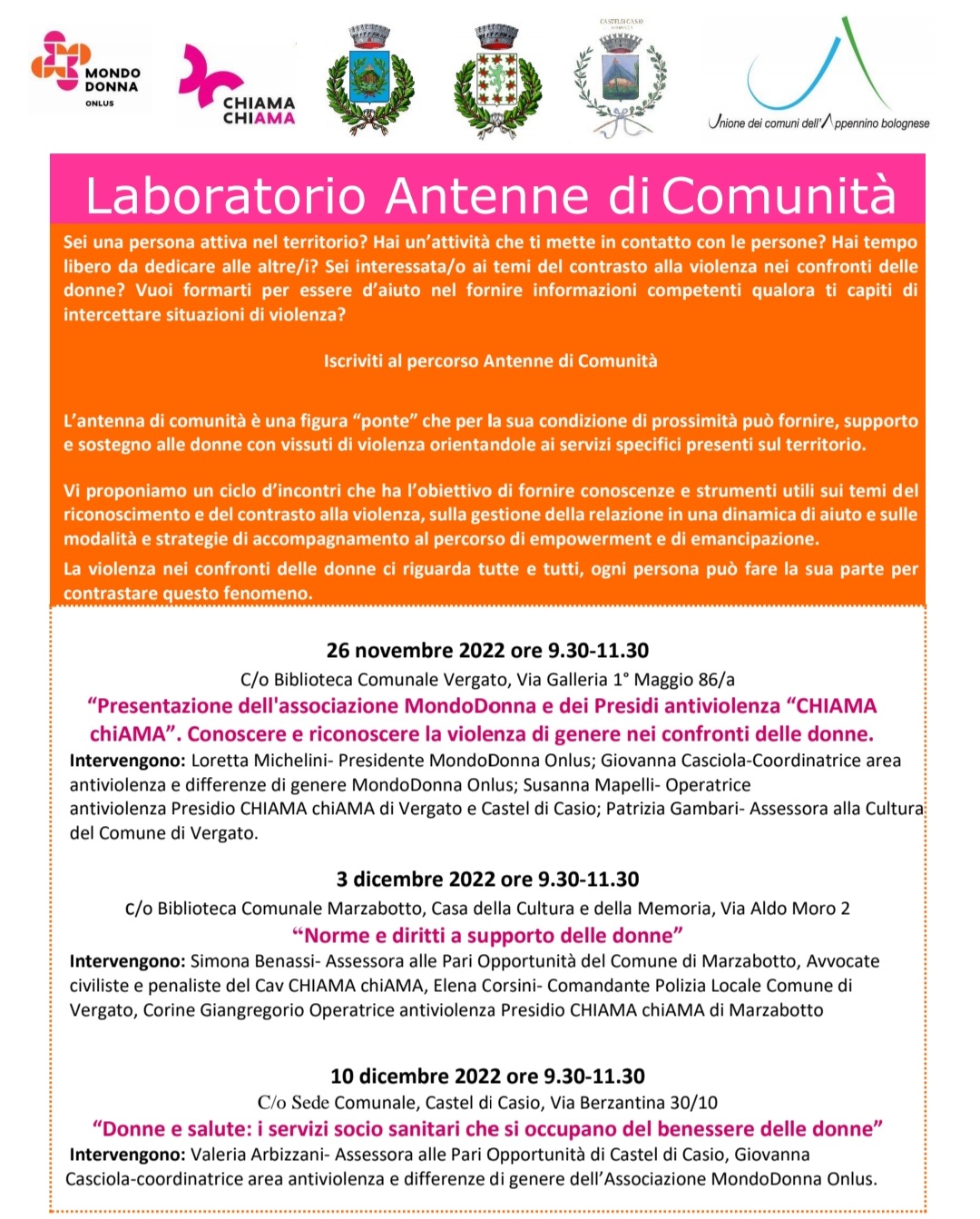 Laboratorio Antenne di Comunità