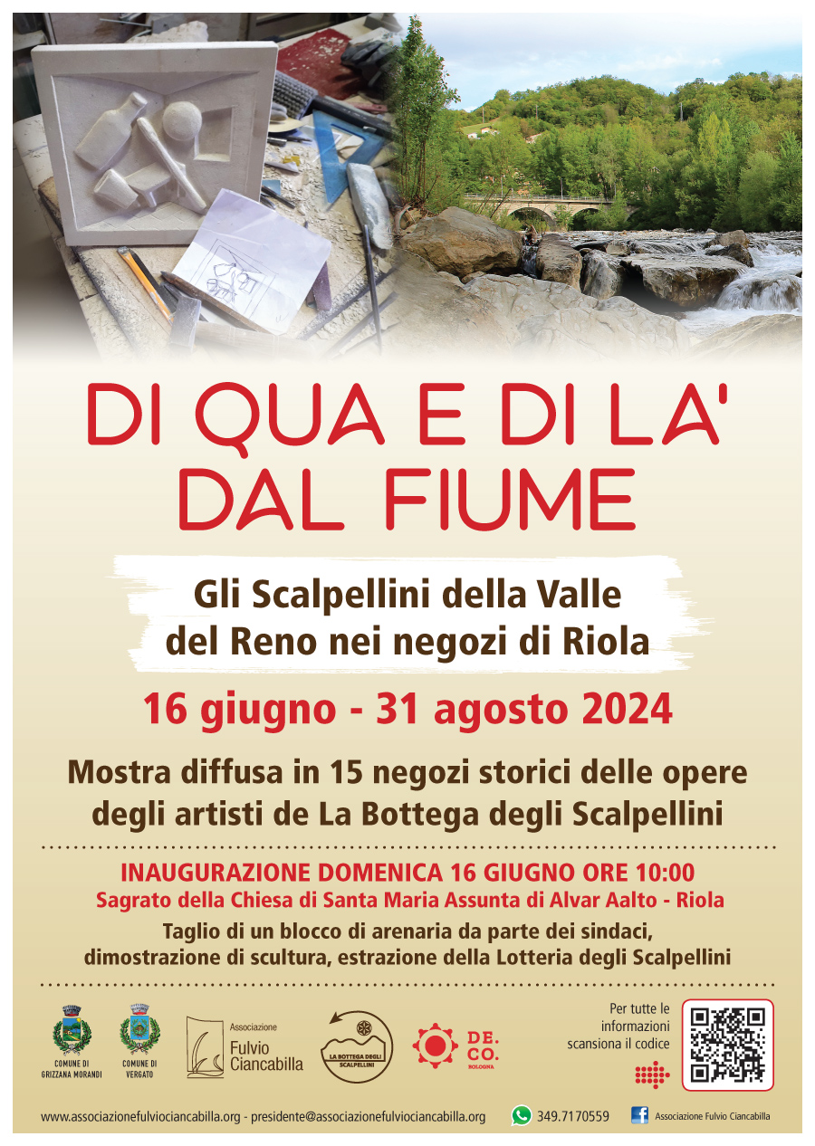Di qua e di là dal fiume. Gli scalpellini della Valle del Reno nei negozi di Riola