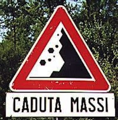 Aggiornamento: caduta massi sul tratto Grizzana - Stanco