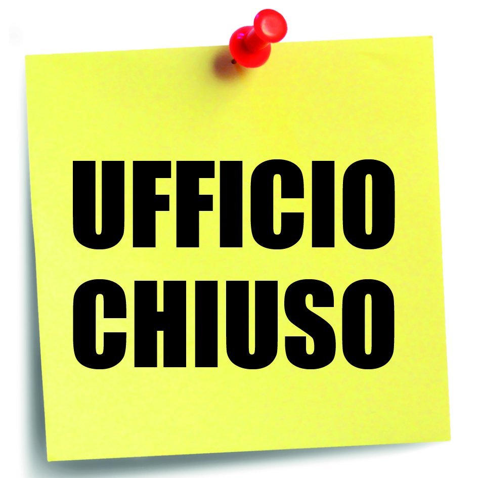 Comunicazione chiusura ufficio