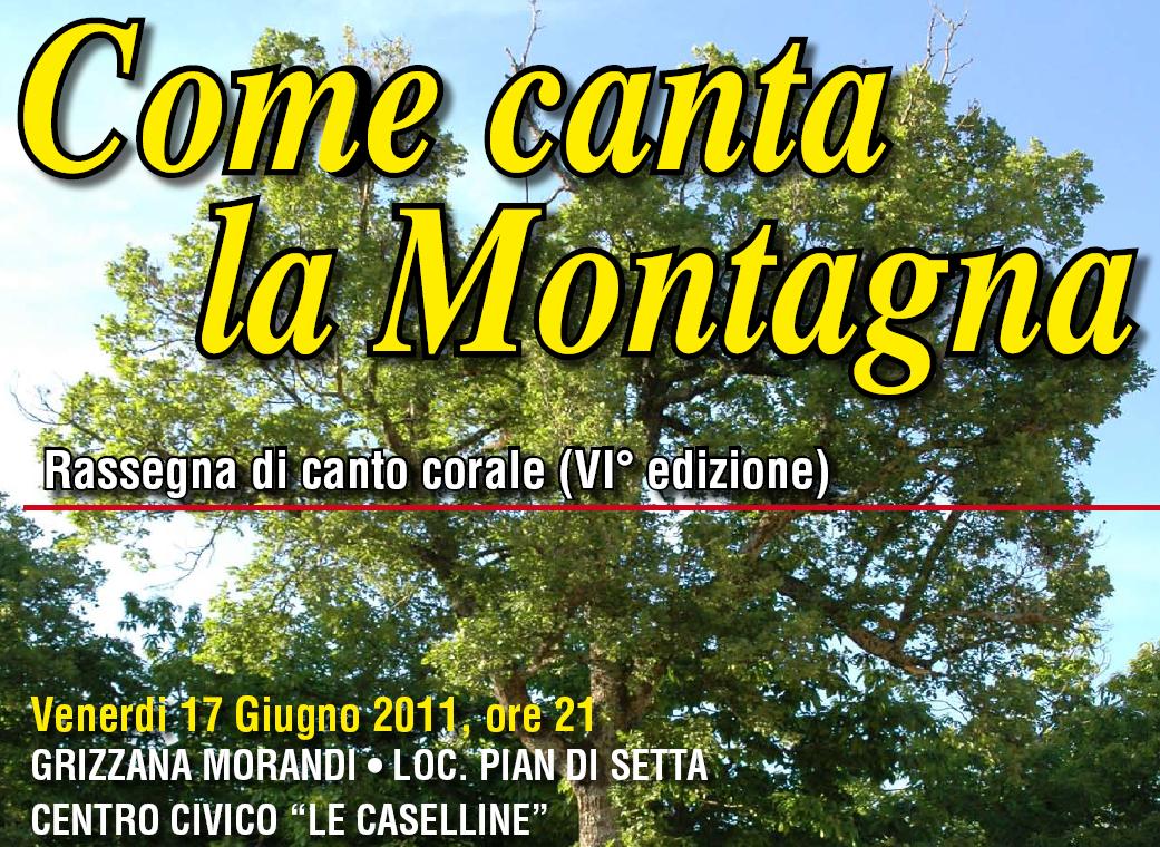 Come canta la Montagna. Rassegna di canto corale.