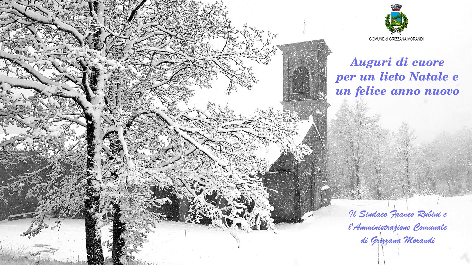 Buone feste dal Comune di Grizzana Morandi 