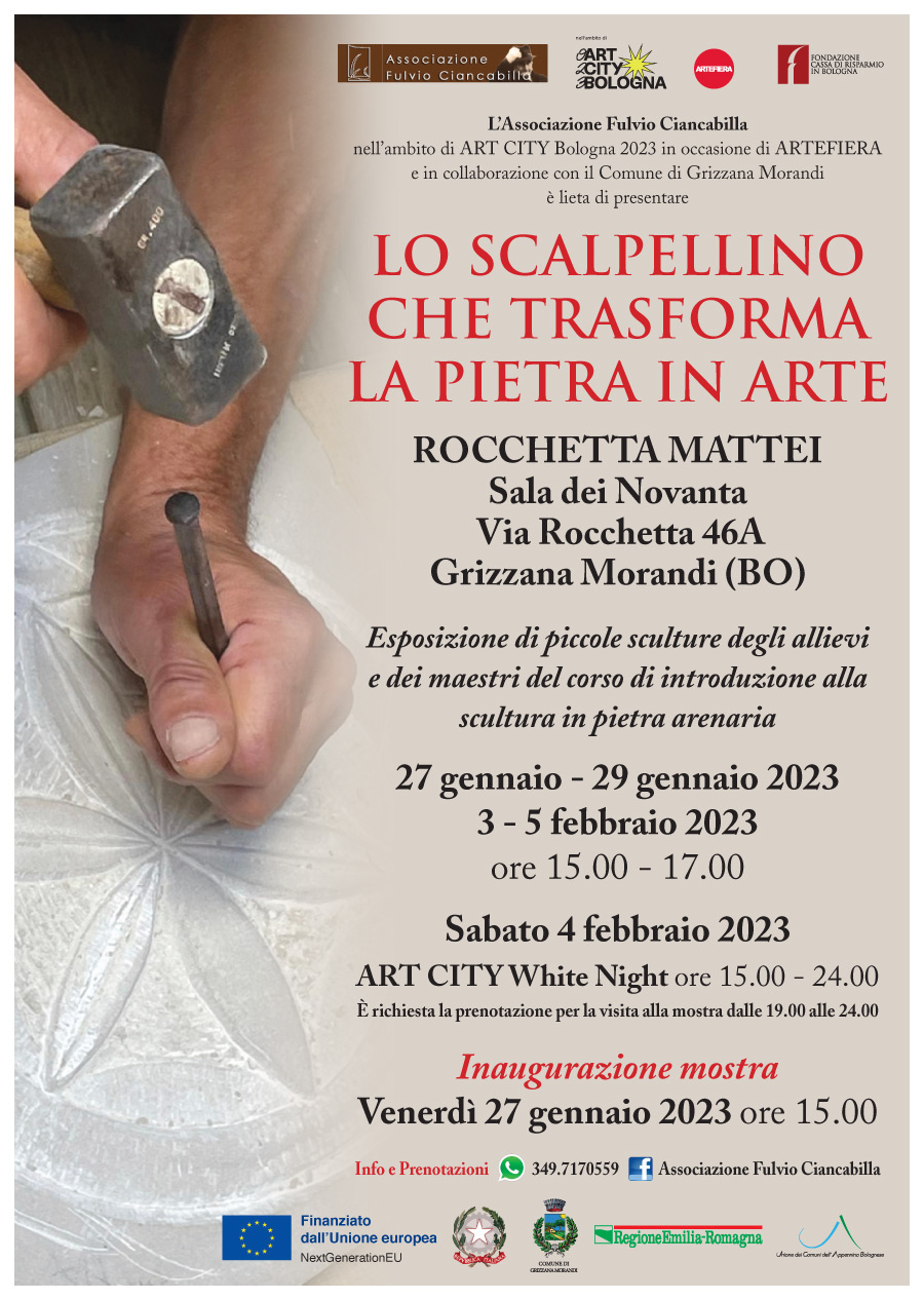 Lo scalpellino che trasforma la pietra in arte