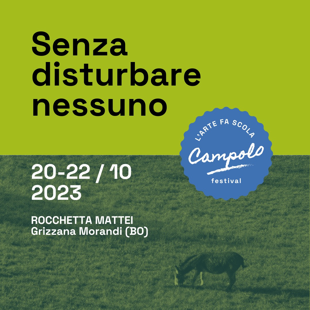 “Senza disturbare nessuno”, al via la prima edizione del festival delle arti in Appennino