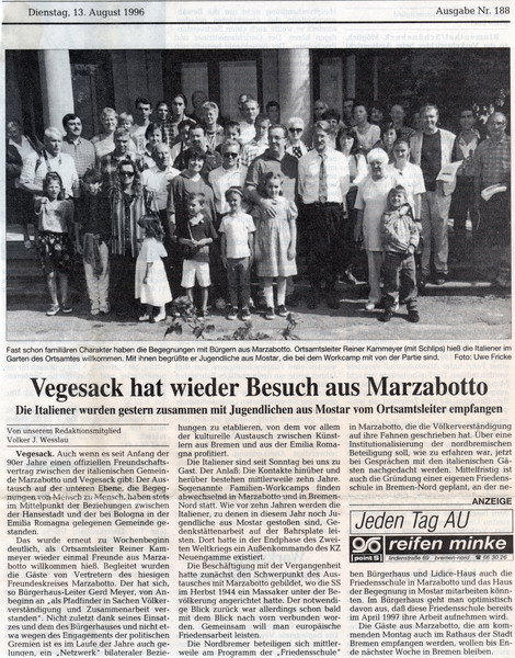 Scambio Bremen foto 1996_2