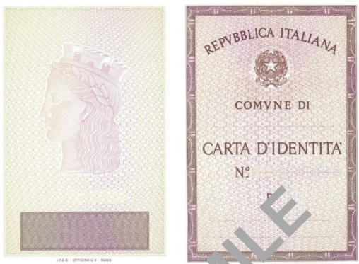 CARTA DI IDENTITA' per i bambini