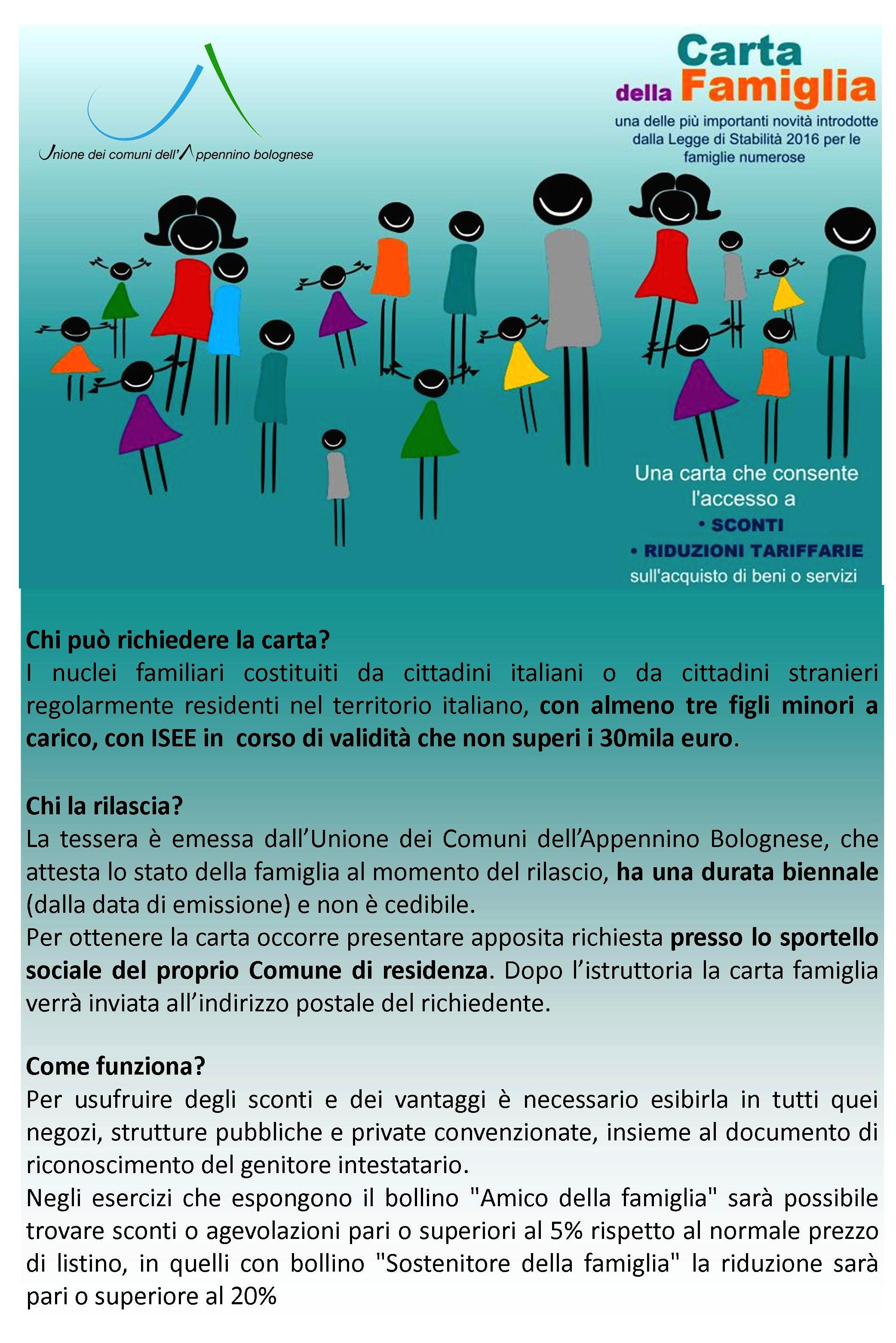 Carta della famiglia