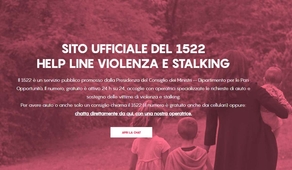 1522: il numero per le vittime di violenza e stalking