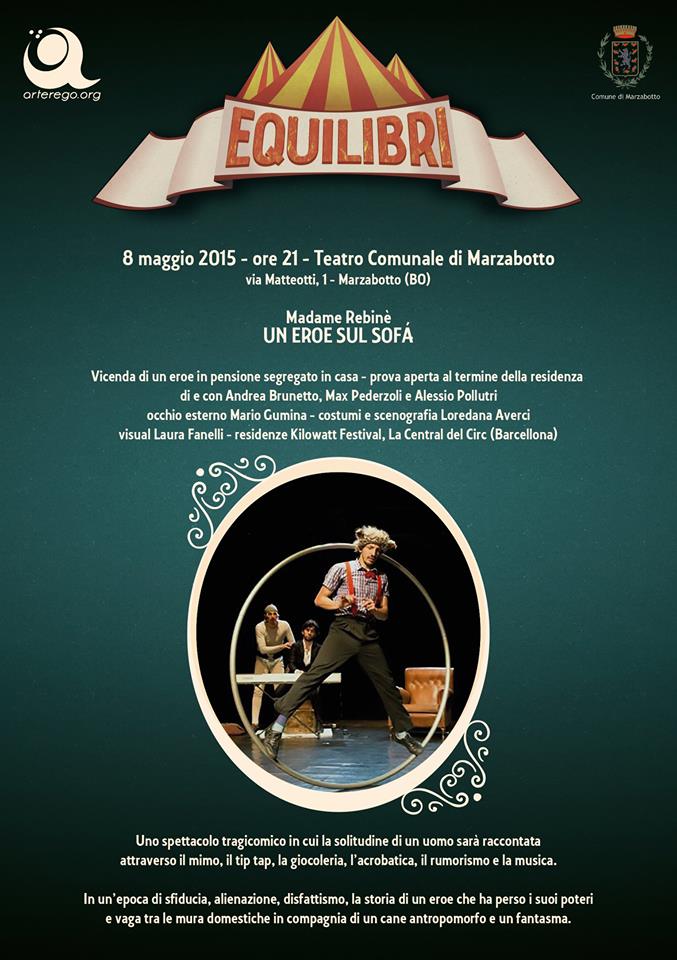 Residenza creativa a Marzabotto. La compagnia ospitata ricambia con spettacolo in scena l’8 maggio