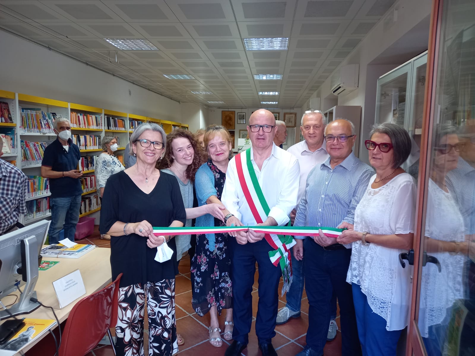 Monzuno, inaugurata la biblioteca M. Marri