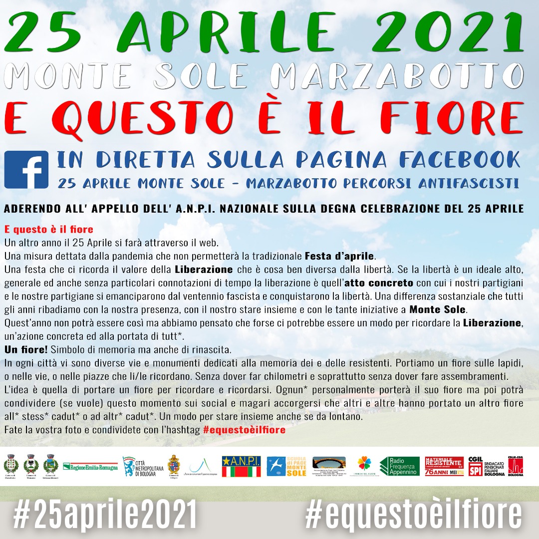 25 aprile a Monte Sole di Marzabotto