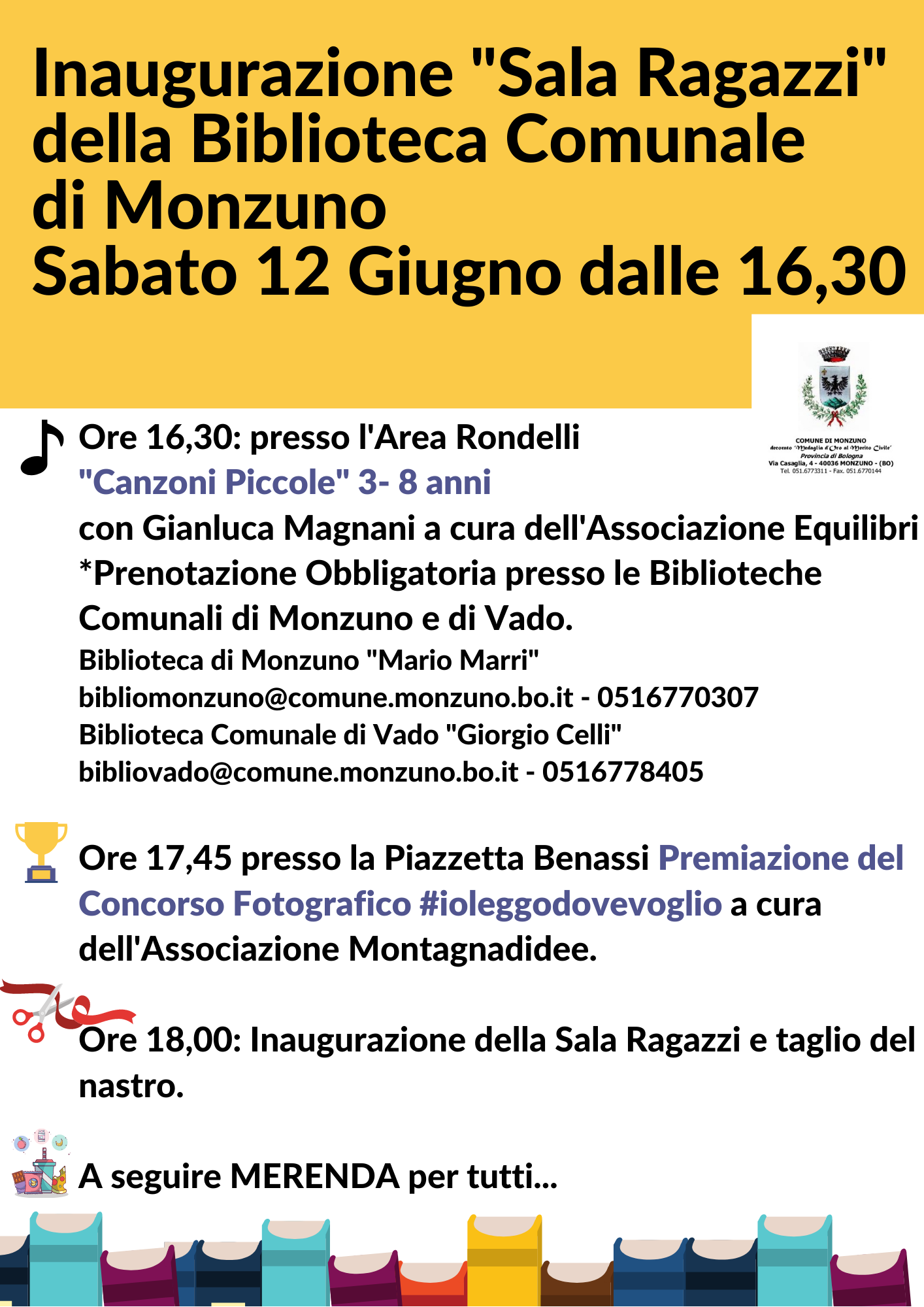Monzuno, in biblioteca la “Sala Ragazzi”