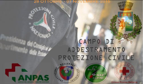 San Benedetto Val di Sambro ospita un campo di formazione di protezione civile