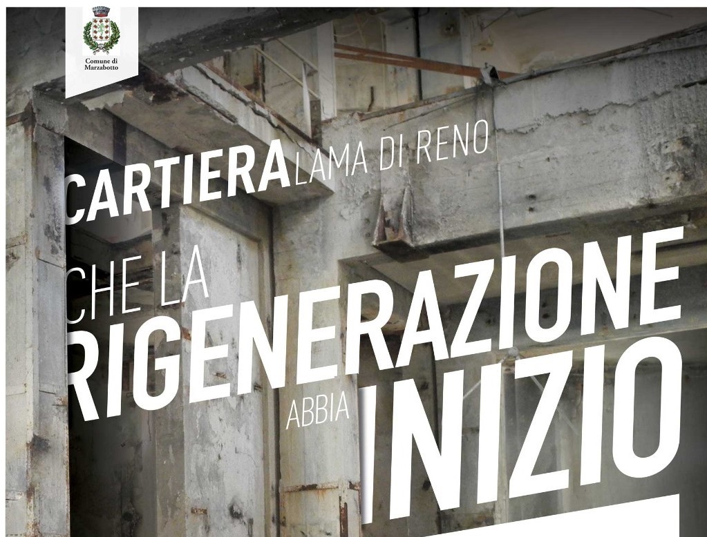 Marzabotto svela il progetto dell’ex cartiera