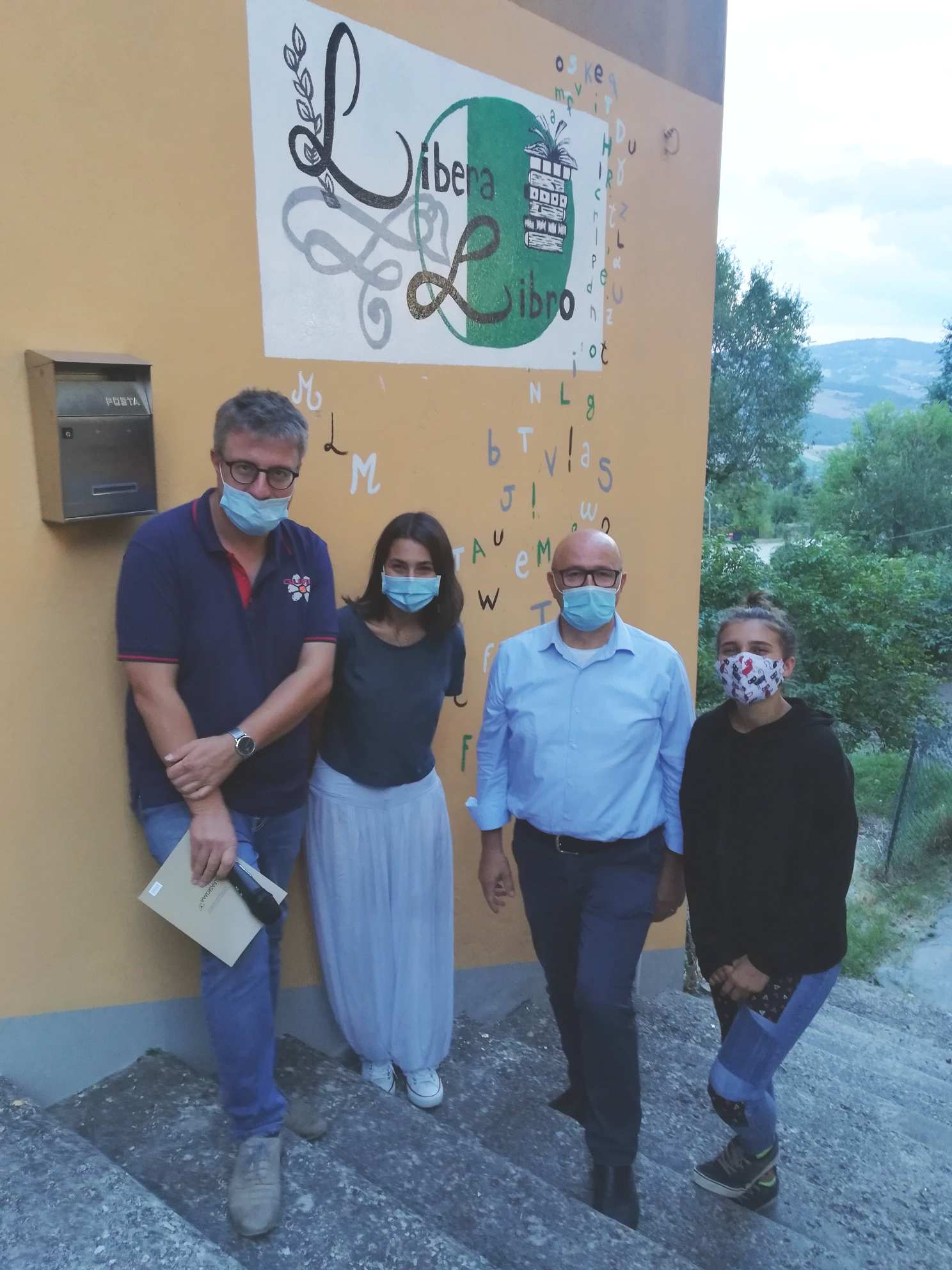Inaugurato a Monzuno Libera Libro, lo spazio di book-crossing per i viandanti