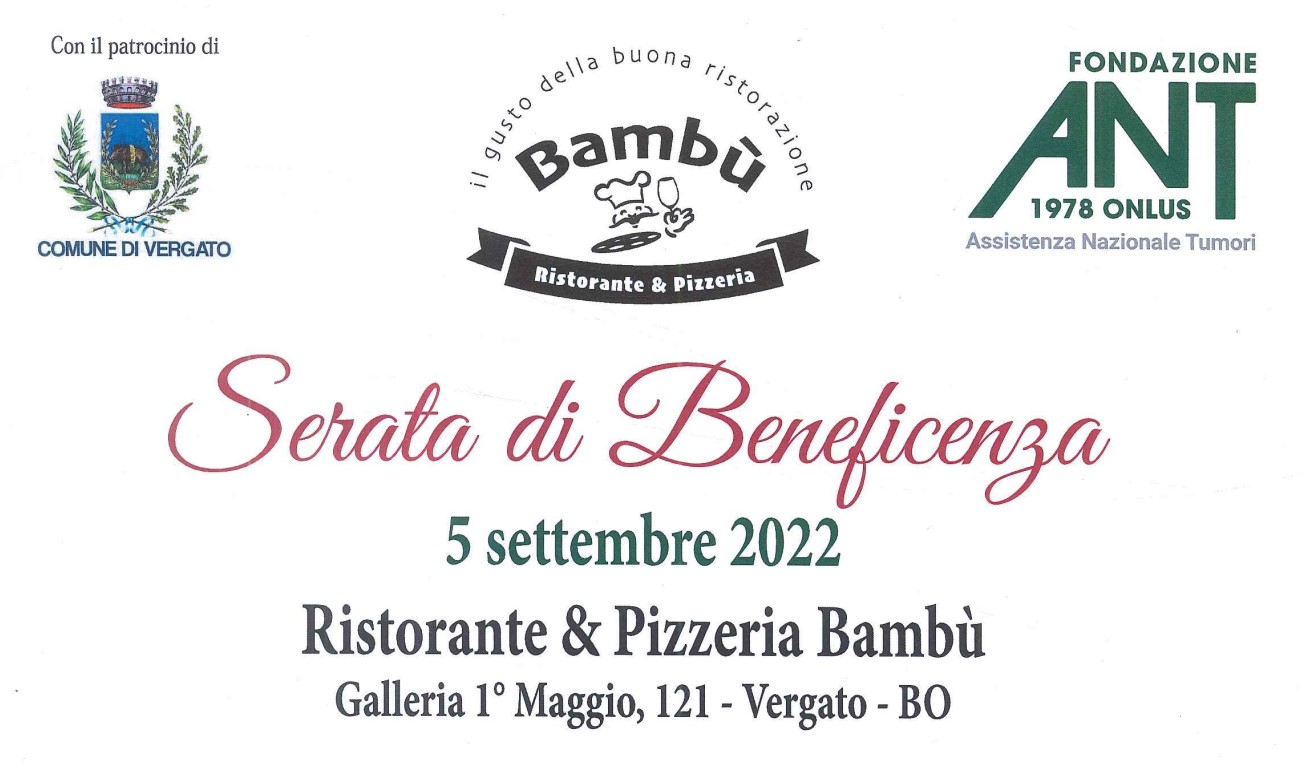 Vergato, una serata a favore della Fondazione Ant