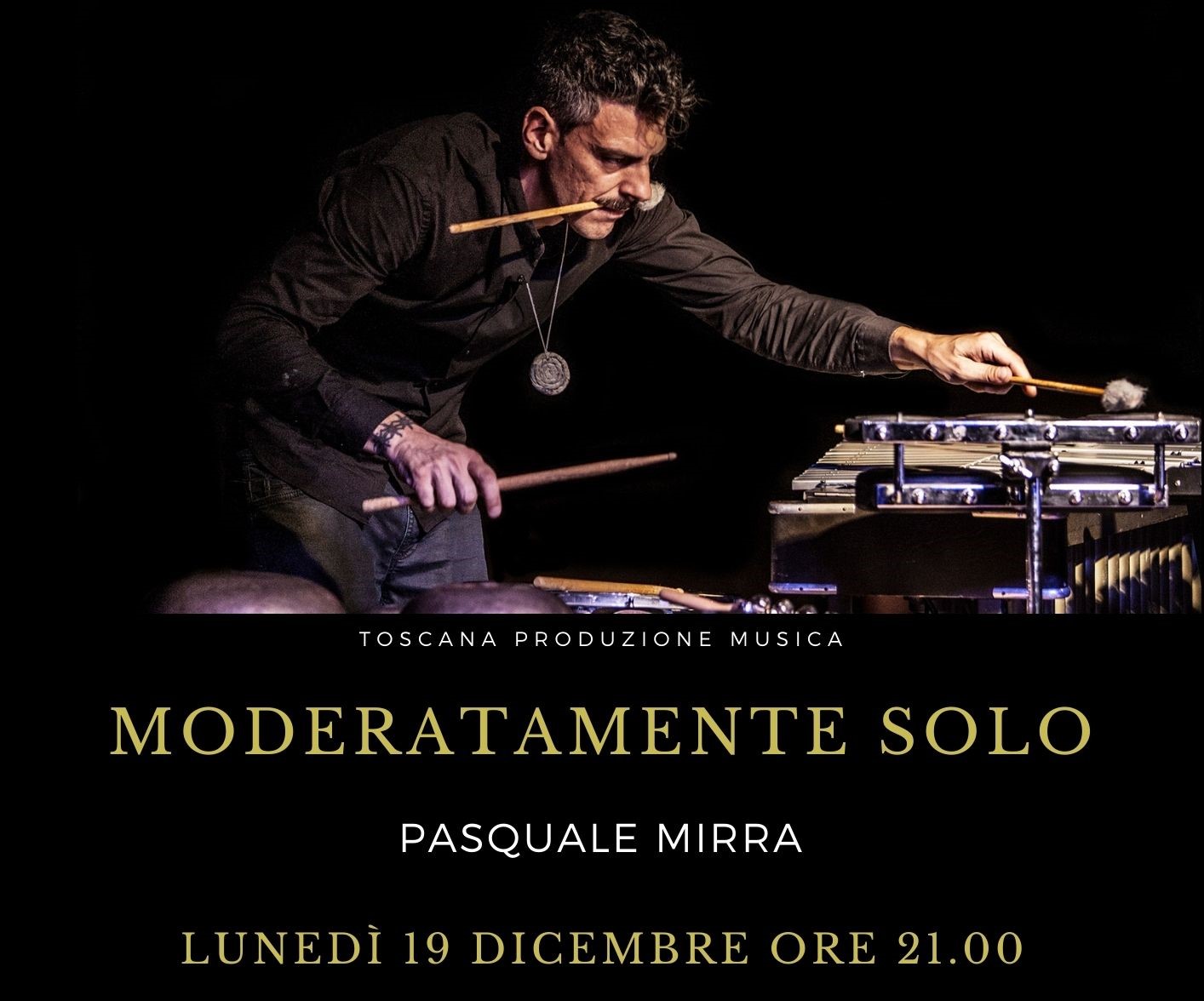 Pasquale Mirra in concerto: “Moderatamente solo”