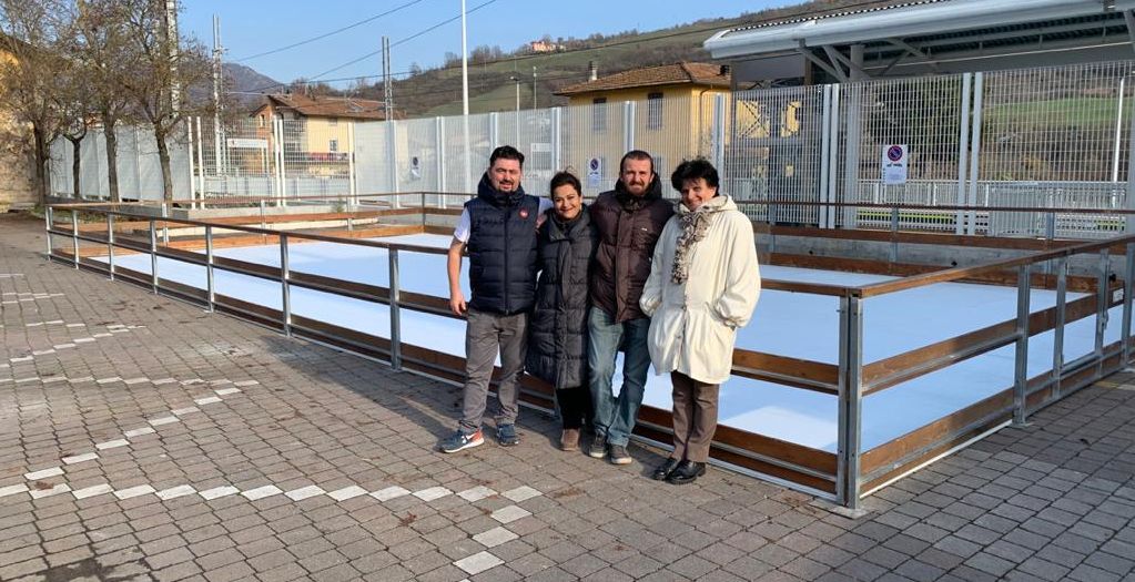  A Vergato per le feste natalizie arriva la pista da pattinaggio