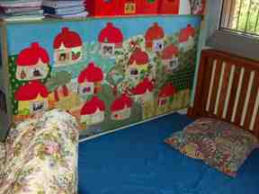 Angolo morbido delle famiglie dei bambini