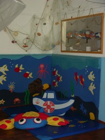 Angolo morbido nella sezione marina