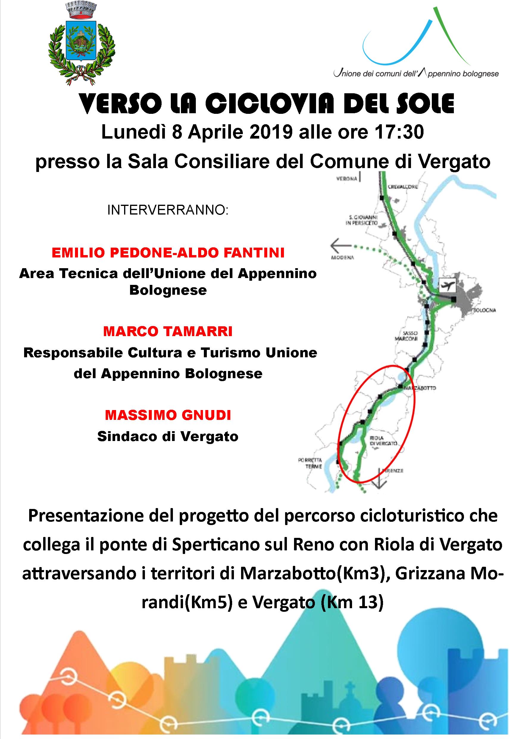 VERSO LA CICLOVIA DEL SOLE - PRESENTAZIONE PROGETTO