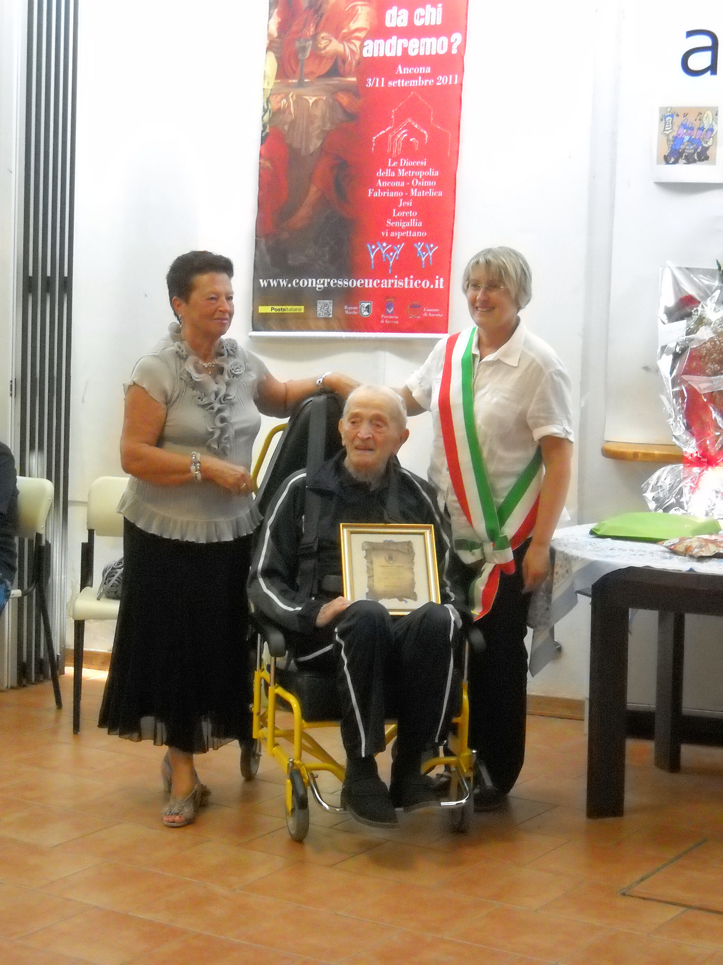 Auguri al neo centenario Guido Venturi