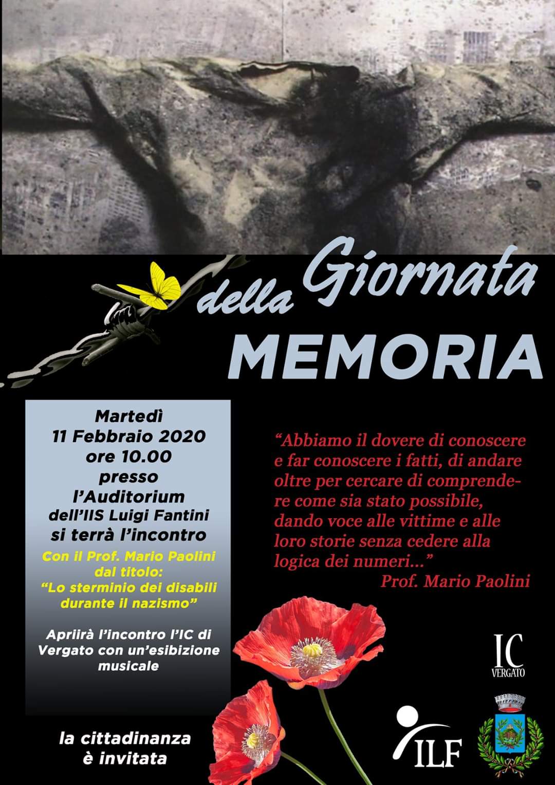 GIORNATA DELLA MEMORIA 11.02.2020