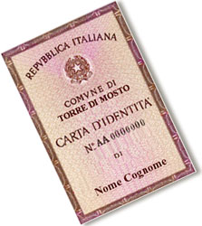 Carta identità per i minori