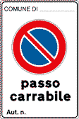 PASSI CARRABILI ESISTENTI - RICHIESTA DI AUTORIZZAZIONE