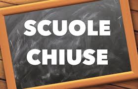 CHIUSURA TOTALE DELLE SCUOLE DI OGNI ORDINE E GRADO PER EMERGENZA MALTEMPO