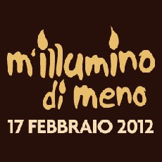 M'illumino di meno 17 febbraio 2012