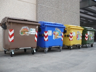 Raccolta differenziata nel Capoluogo.